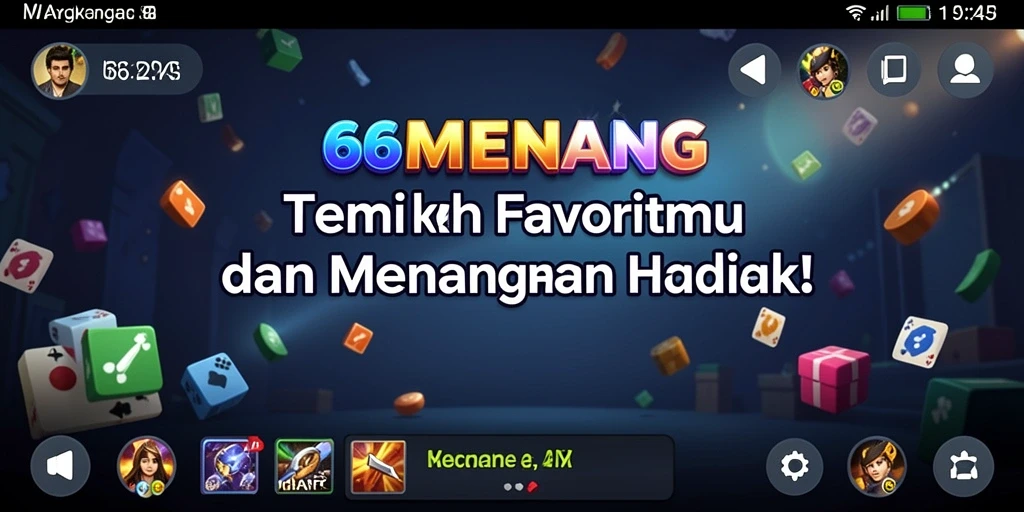 Tampilan gameplay seru di 66MENANG dengan berbagai lagu dan tantangan.