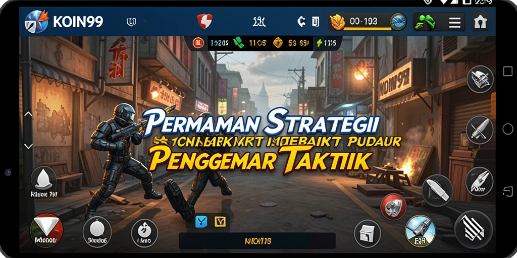 Tampilan gameplay KOIN99 yang menarik dan dinamis.