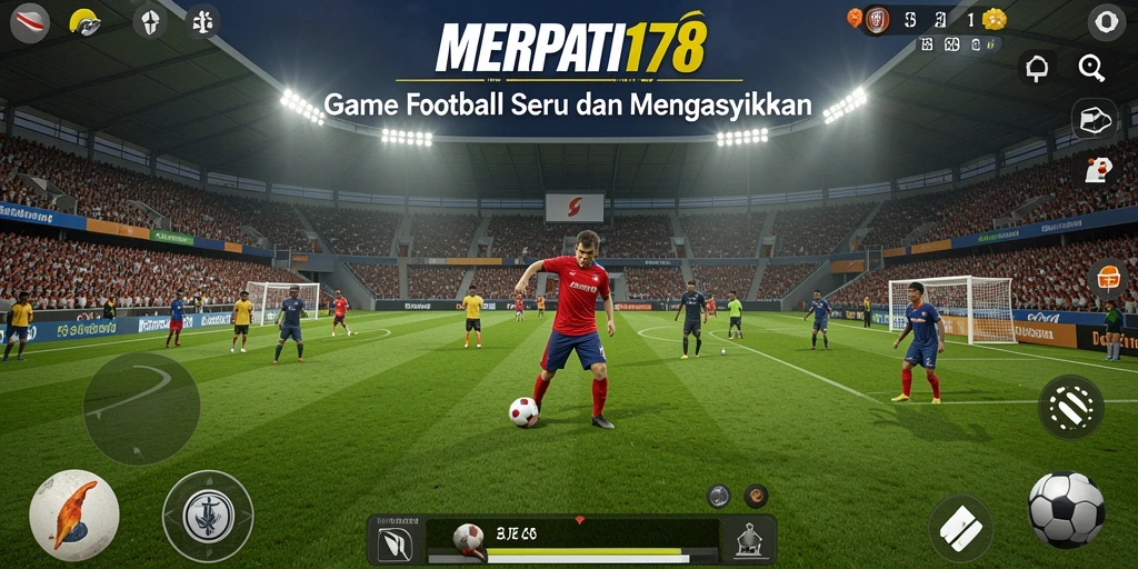 Tampilan gameplay MERPATI178 yang penuh aksi di lapangan virtual.