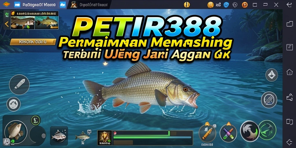 Gameplay seru di PETIR388 yang menampilkan pengalaman memancing yang mendebarkan.