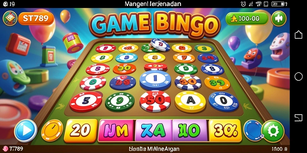 Gameplay seru dan interaktif dari ST789 Bingo.