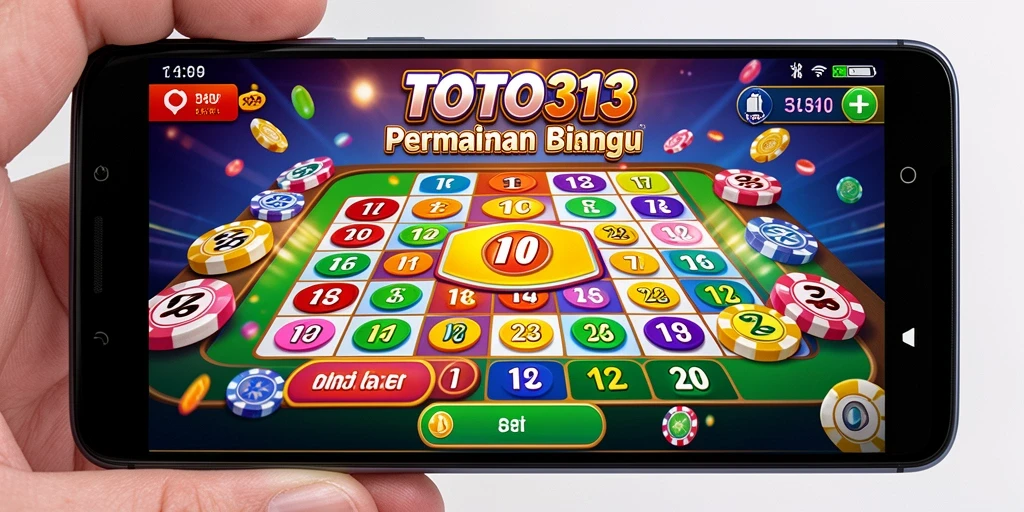 Tampilan gameplay Bingo TOTO313 yang seru dan interaktif.