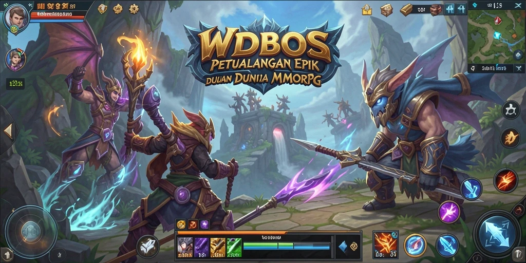 Gameplay seru WDBOS dengan petualangan yang mendebarkan.